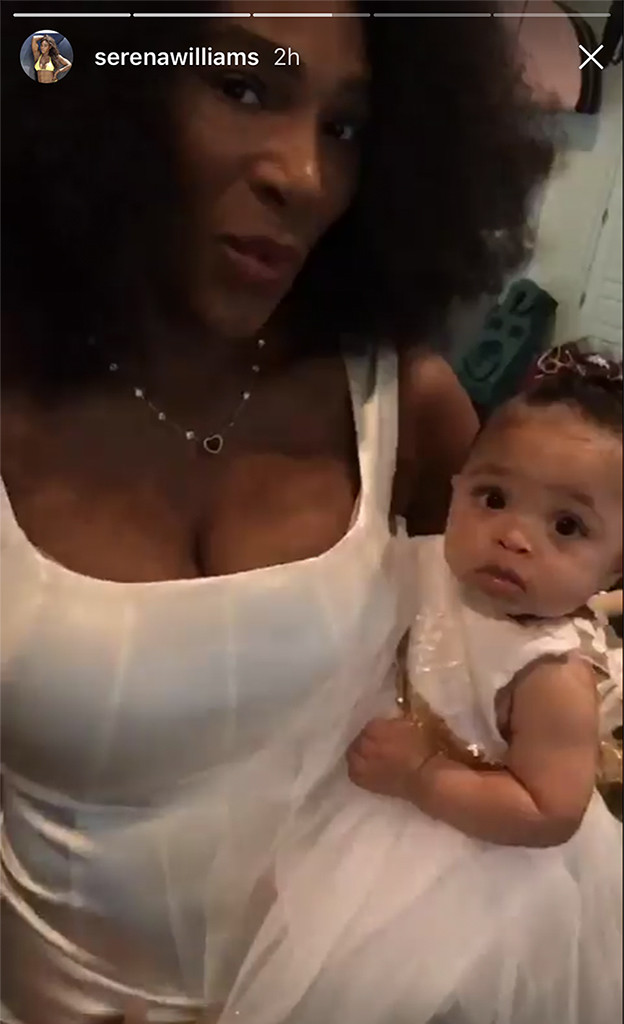Serena Williams, Daughter, Baby, Alexis Olympia, Twinning